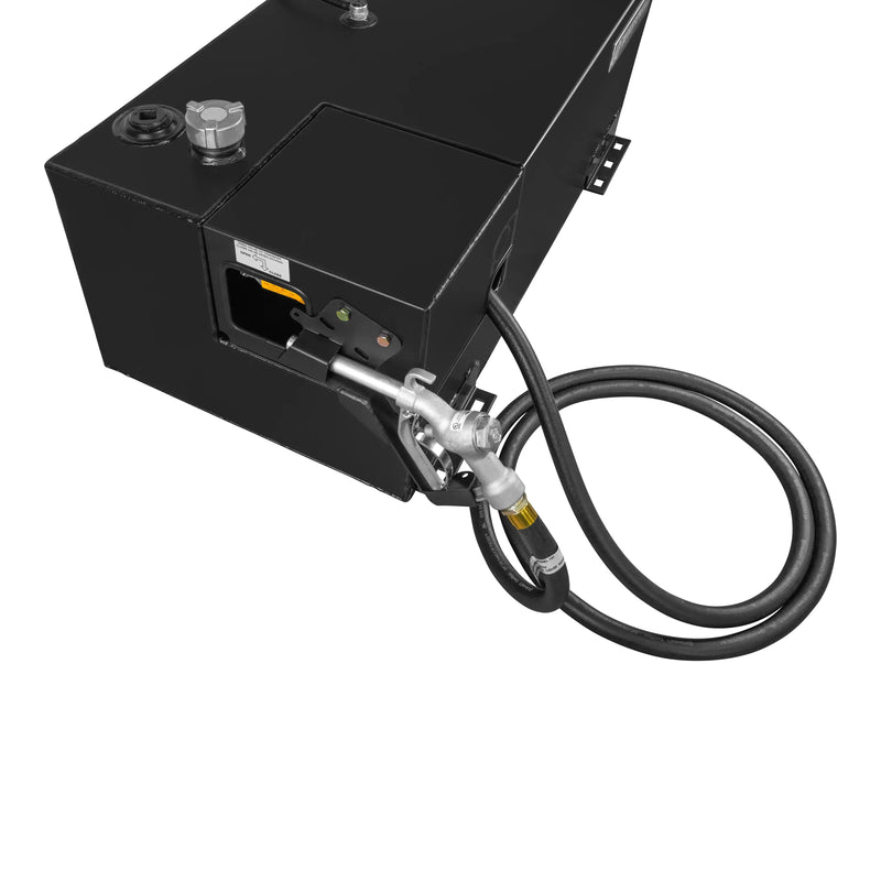 Transfer Flow Low Profile Under Tonneau Cover Transfer Tank with fuel pump closeup