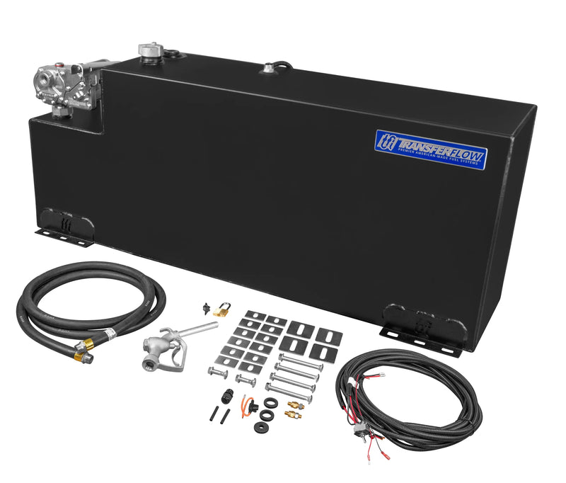 Transfer Flow 50 Gallon Refueling Transfer Tank with components
