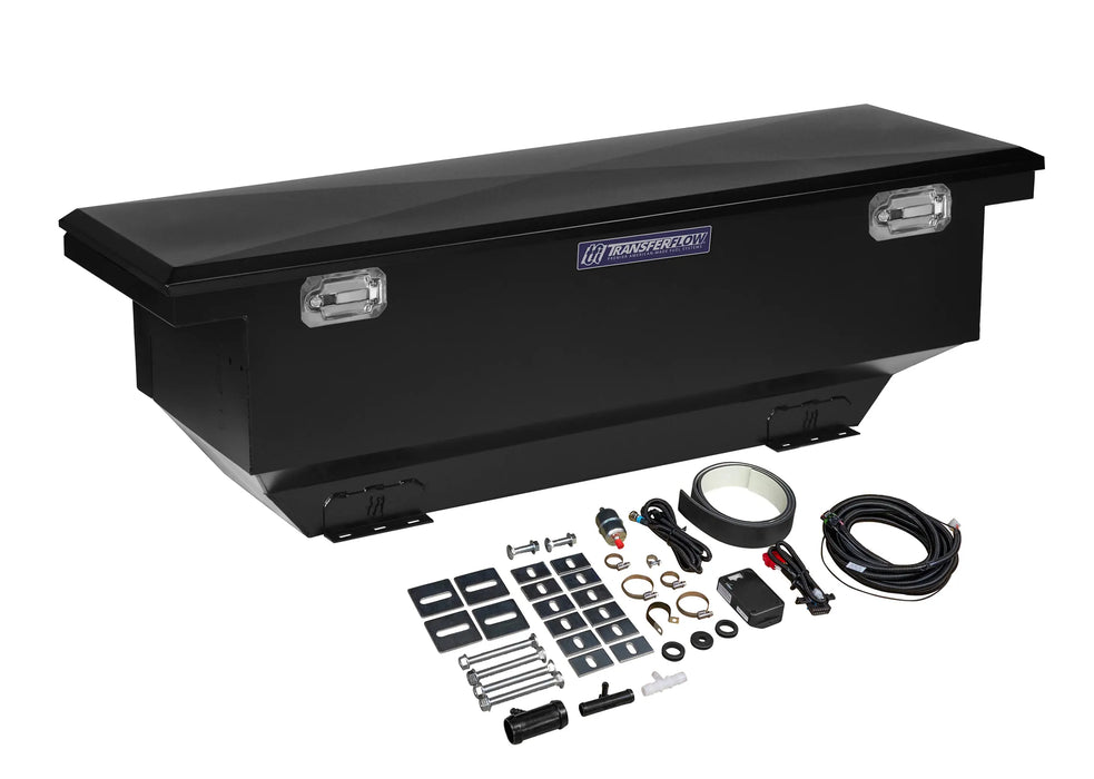 Transfer Flow 70 Gallon Auxiliary Tank Toolbox Combo with components