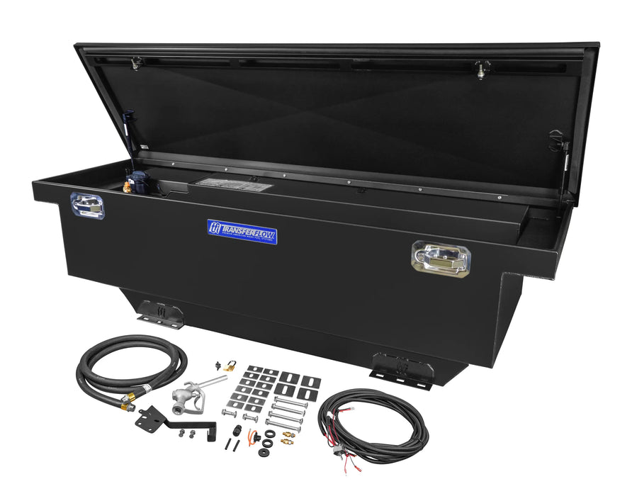 Transfer Flow 40 Gallon Auxiliary Diesel Fuel Tank Tool Box Combo