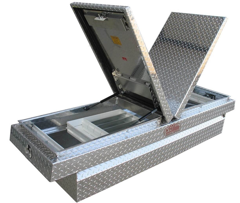 ATB Gullwing Crossover Toolbox Aluminum open lids