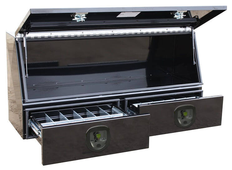 Slanted Box Loading Table ATB Slanted Top Mount Drawer Utility Toolbox — Tank Retailer