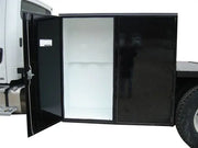 ATB Steel Tank Storage Box Double Door Left Side Open mounted on truck