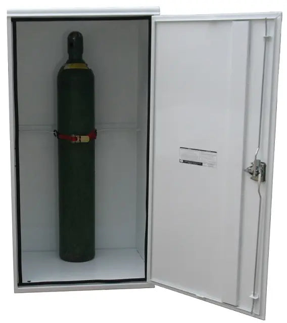 ATB Steel Tank Storage Box Single Door storing propane tank