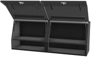 ATB Top Side Mount Compartment Utility Box Black Opened