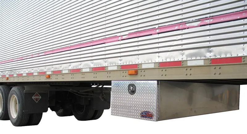 ATB Truck Cargo Box aluminum under mounted on semi truck