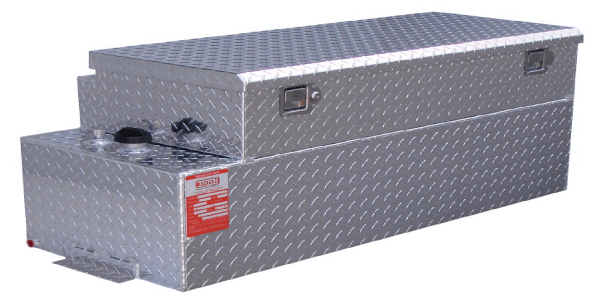 ATI Custom Diesel Auxiliary Tank Toolbox Combo — Tank Retailer