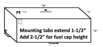 ATI auxiliary fuel tank drawing