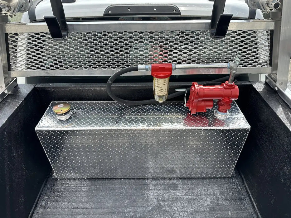 ATI Transfer Tank with Fuel Pump in truck bed