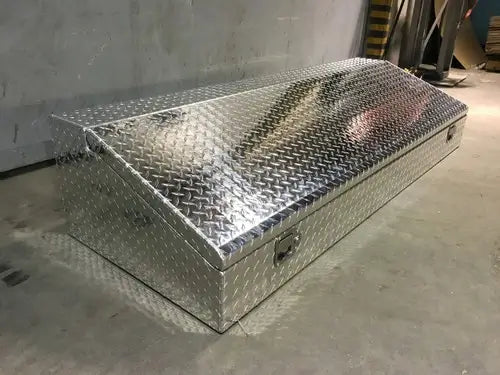Slanted tool box for flatbed online