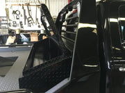 ATTA Wedge Toolbox black powdercoat with open lid