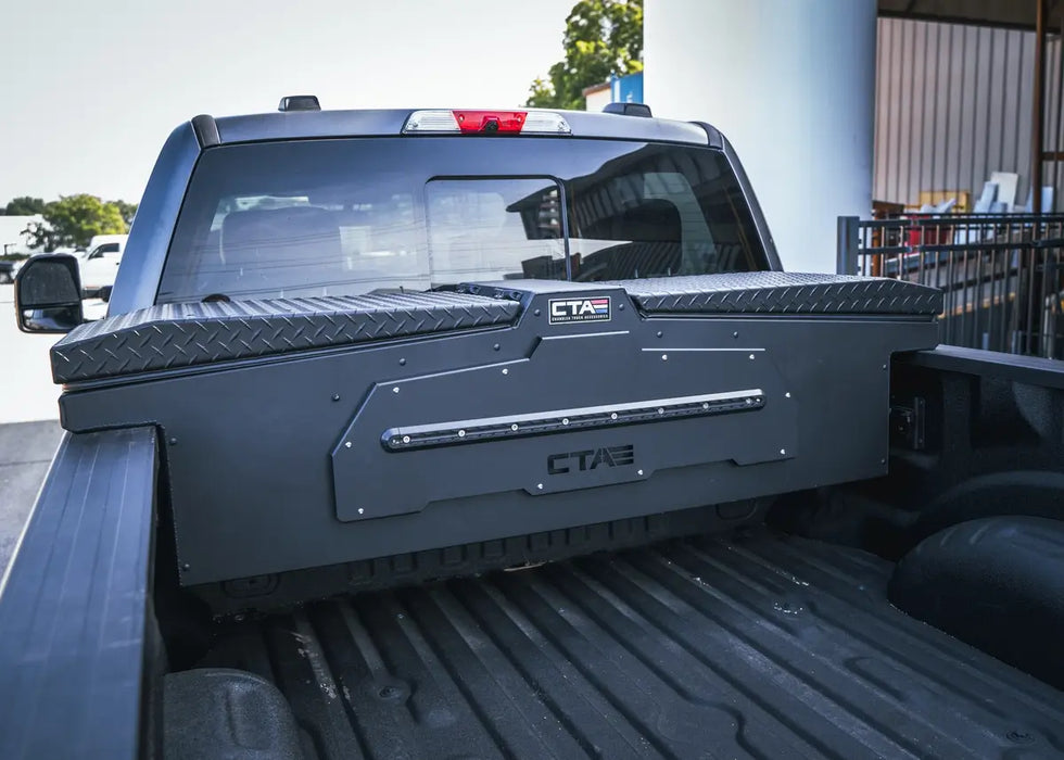 Chandler Adapt Toolbox Gullwing on back of truck