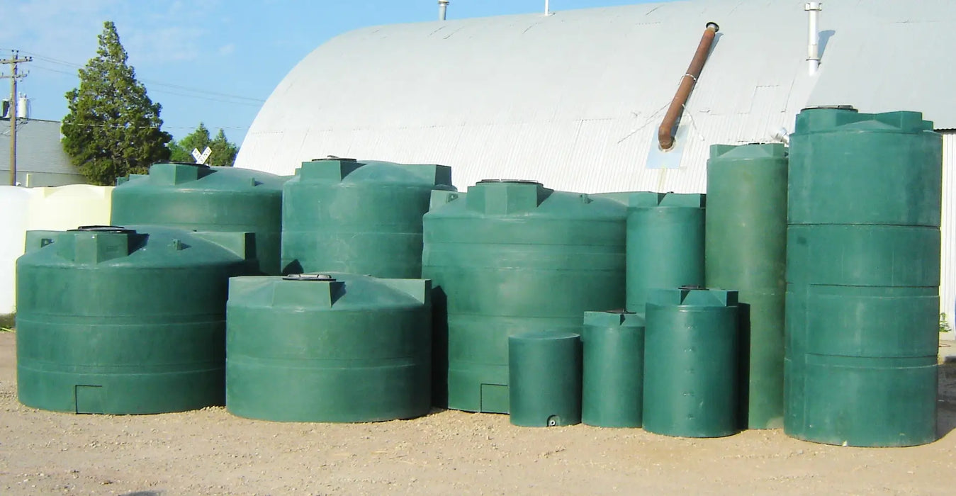 CRMI Water Storage Tank sizes