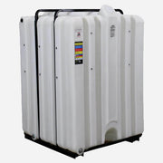 Rhino stackable poly cage tank 225 gallon