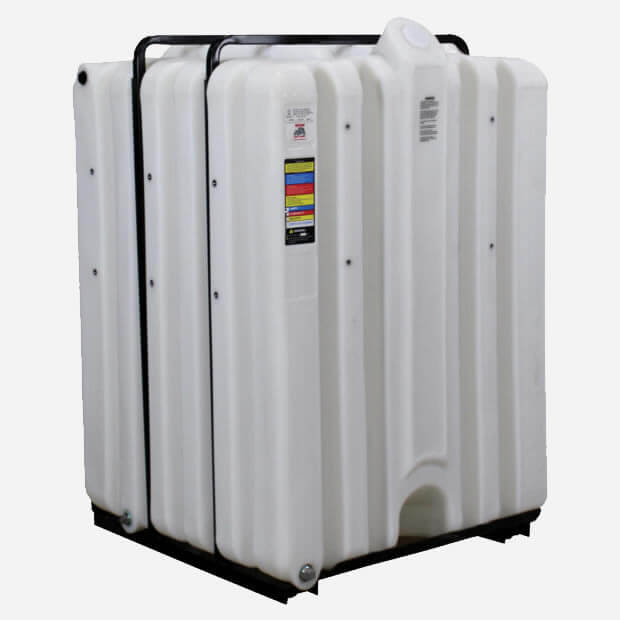 Rhino stackable poly cage tank 225 gallon