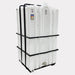 Rhino stackable poly cage tank 310 gallon