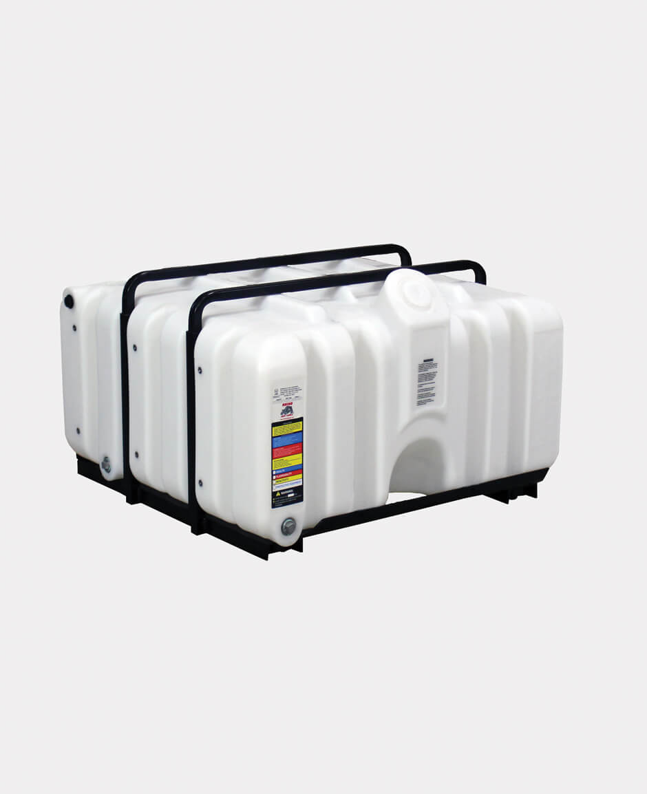 Rhino Stackable Polyethylene Caged Tote Tank — Tank Retailer