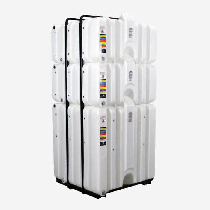 Rhino stackable poly cage tank 80/80/180 gallon
