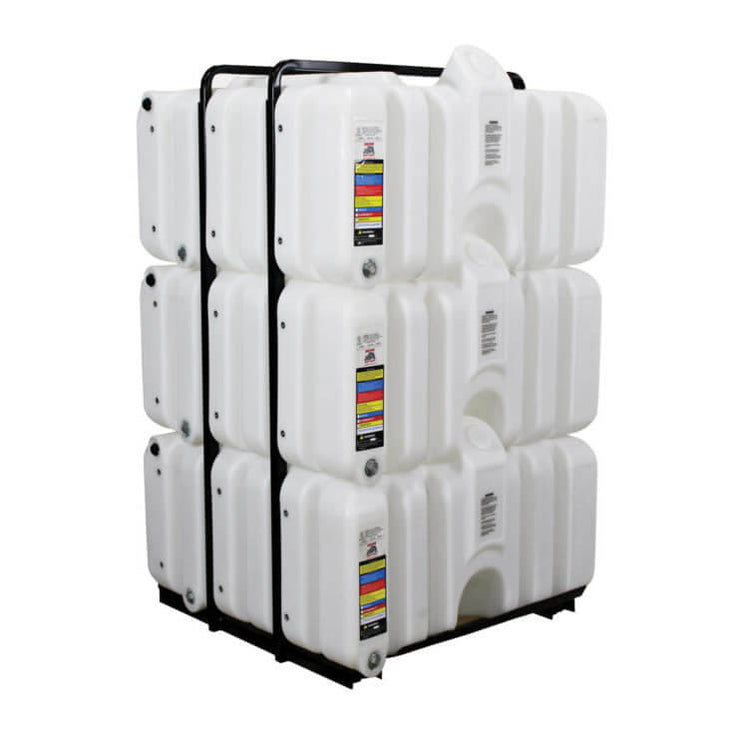 Rhino Stackable Polyethylene Caged Tote Tank — Tank Retailer