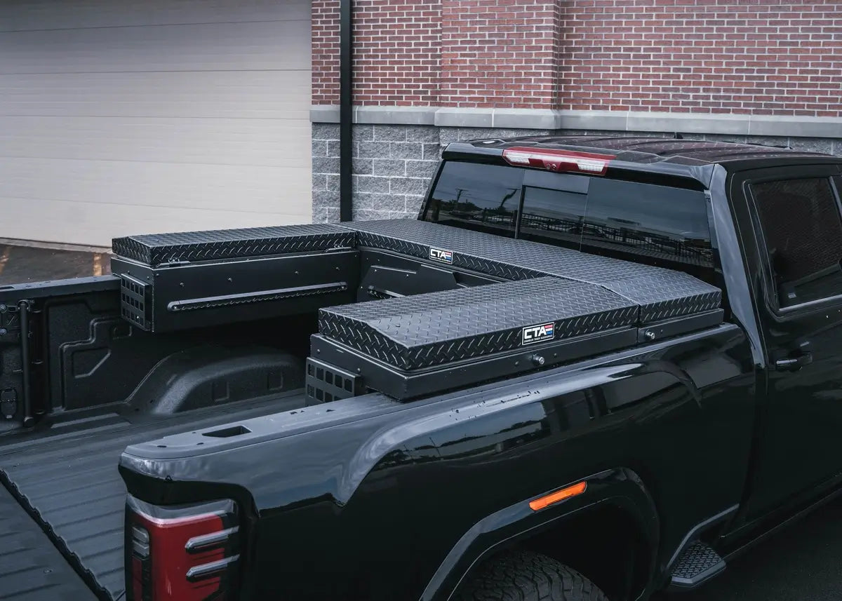 Chandler Adapt Lo-Side Toolboxes in truck bed