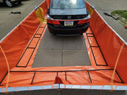 Fol Da Tank EV Tank from behind with opened wall