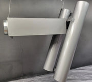 Fol-Da-Tank Float Dock Strainer aluminum side view