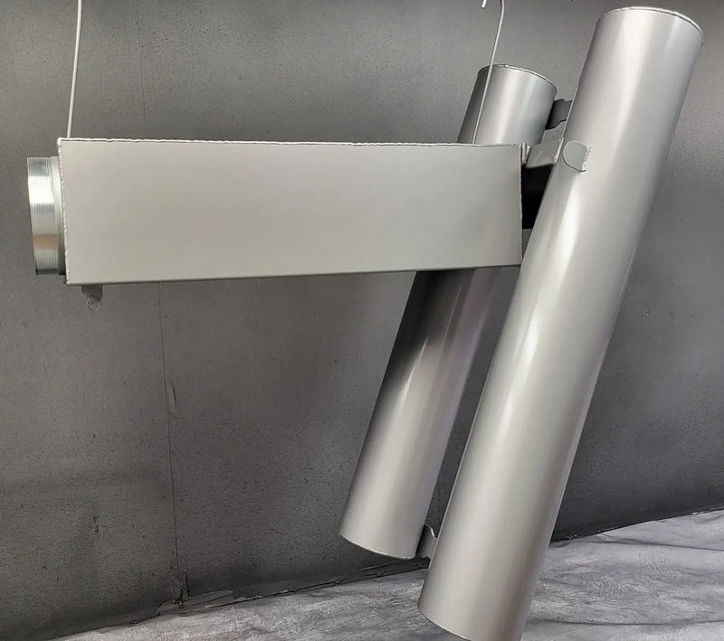 Fol-Da-Tank Float Dock Strainer aluminum side view