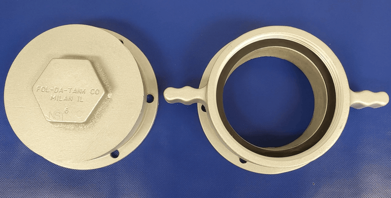 Fol-Da-Tank Threaded Flanges – Aluminum Kit NST
