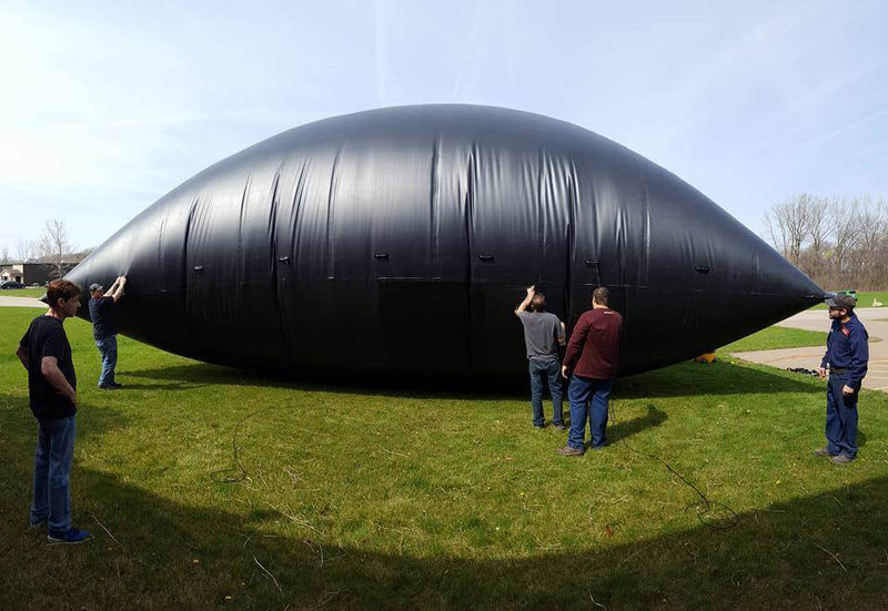 Fol-Da-Tank Gray Water Bladder Tank Chemical Resistant closeup