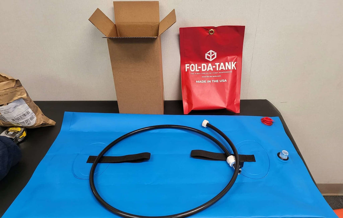 Fol-Da-Tank DA-TUB-TANK for Drinkable Water after unboxing