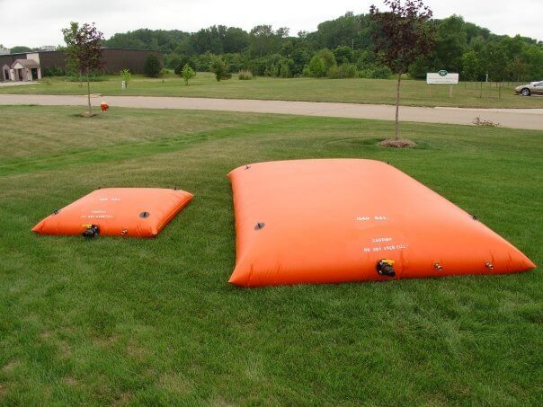 Fol-Da-Tank Gray Water Collapsible Pillow Tank with air pressure inside