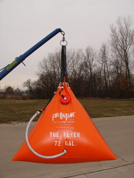 Fol-Da-Tank The "Flyer" Multifunctional Helicopter Tank  72 Gal