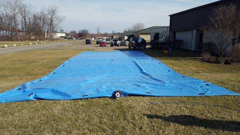 Fol-Da-Tank Potable Water Collapsible Pillow Tank  shown without water