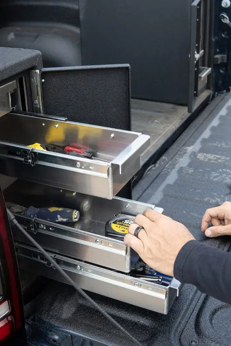 Fuelbox All Drawer Tool Box removing tools from drawers