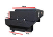 Fuelbox FTC44T under tonneau fuel tank toolbox combo side dimensions