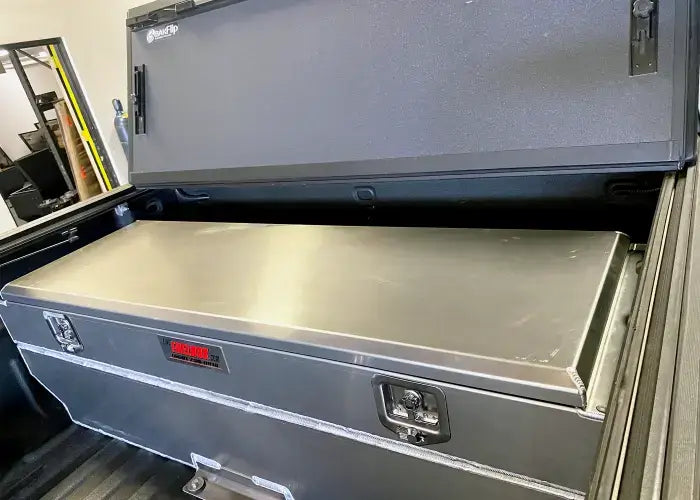 The Fuelbox Under Tonneau Fuel Tank Toolbox Combo, 55 Gallon