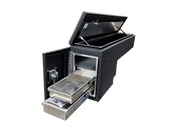 Fuelbox Wheel Well Toolbox front side view