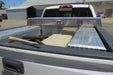 Fuelbox Wheel Well Toolbox diamond plate in truck bed