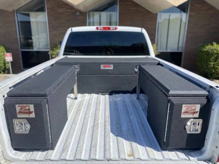 Fuel Under Rack The Fuelbox Under Tonneau Wheel Well Drawer Tool Box — Tank Retailer
