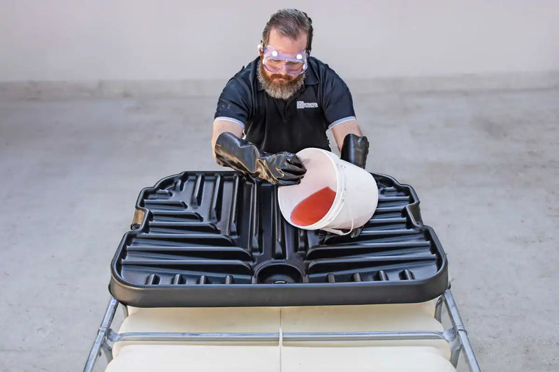 Ultratech IBC Funnel pouring liquid