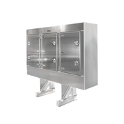 Iconic Enclosed Headache Rack Smooth Aluminum