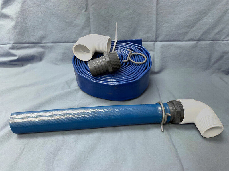 Lay Flat Hose Kit pieces