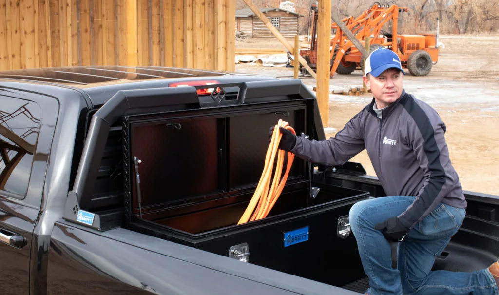 Merritt Utility Chestbox opened lid