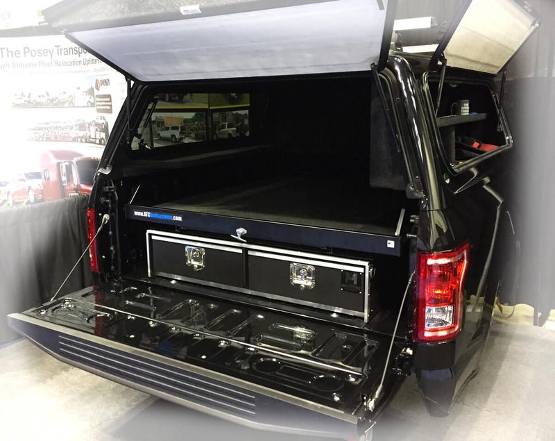 Mobile Strong HDP Truck Box closeup of bed slide