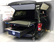 Mobile Strong HDP Truck Box with bed slide and open drawer