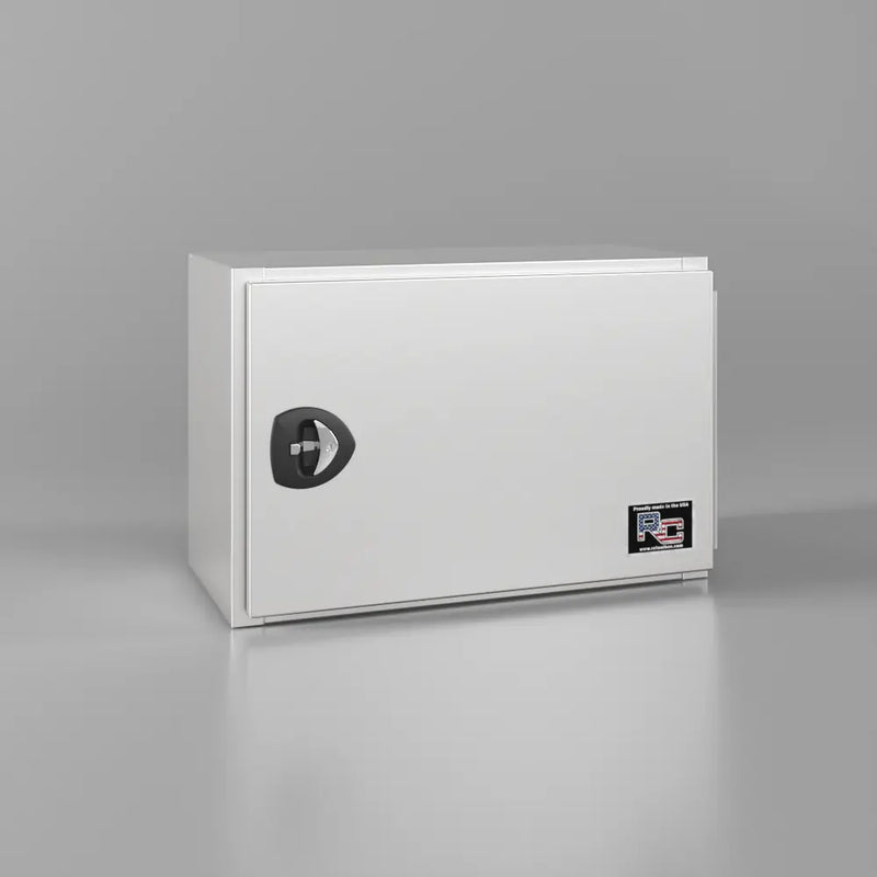 RC Industries Tool Storage Box V Series Steel Gloss White