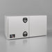 RC Industries Steel Underbody Barn Door Tool Box White