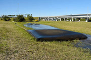 Ultra Dewatering Bag near highway