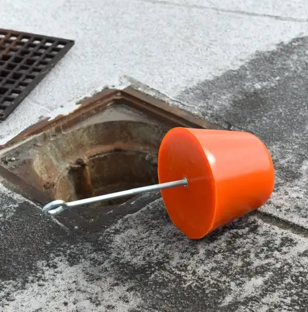 Ultra Drain Plug on side of drain