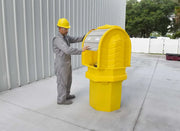 Ultra Hard Top Spill Pallet P1 Plus opened